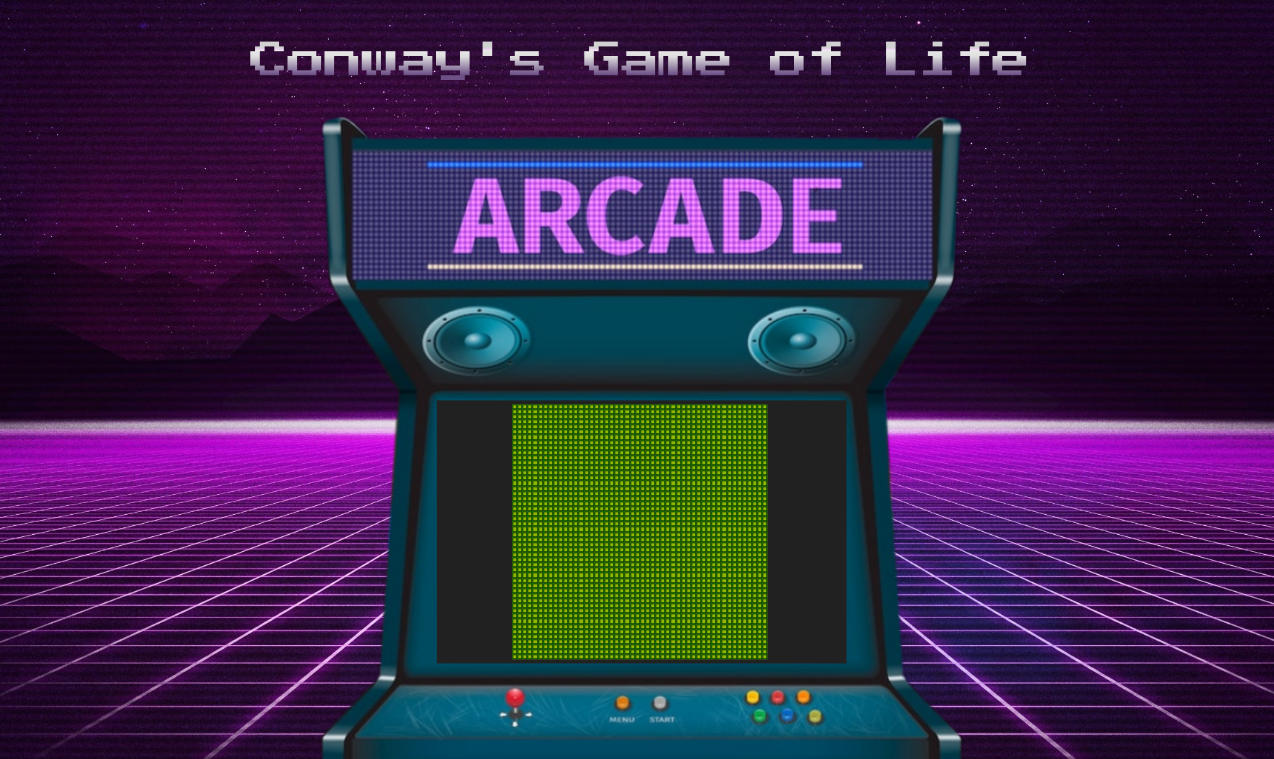 Screenshot of Conway's Game of Life